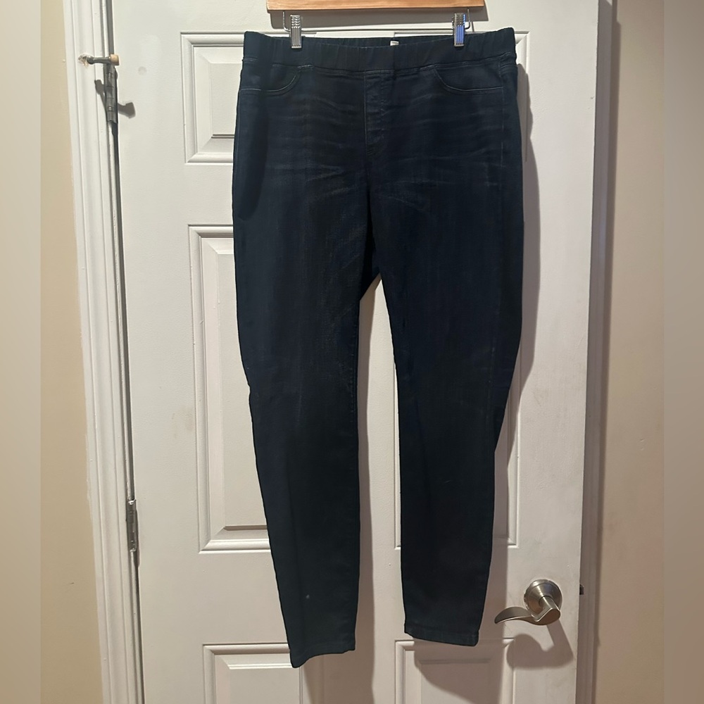 Eileen Fisher Pull On  Elastic Jeans